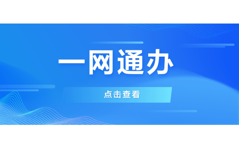 一網通辦