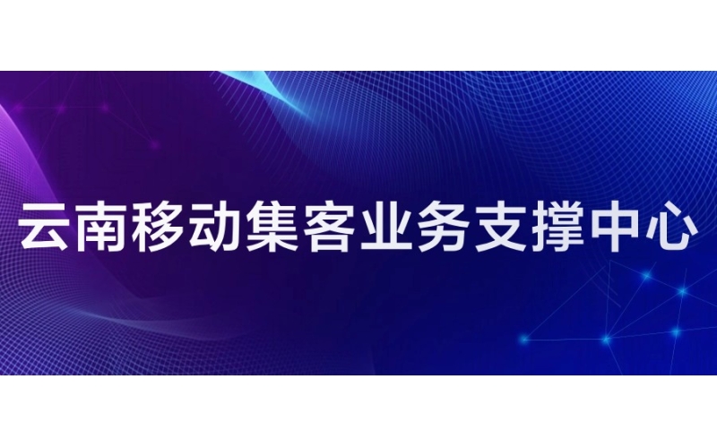 云南移動：集客融合業務支撐中心