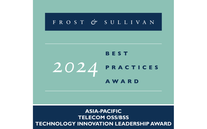 浩鯨科技榮獲Frost & Sullivan“亞太區電信OSS/BSS行業技術創新領導力獎”